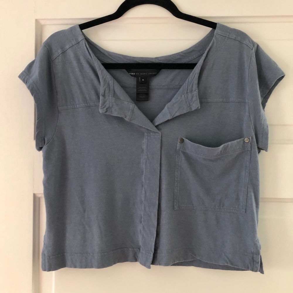 Marc Jacobs crop top tee